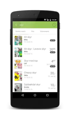 Minetilbud android App screenshot 1