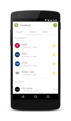 Minetilbud android App screenshot 3